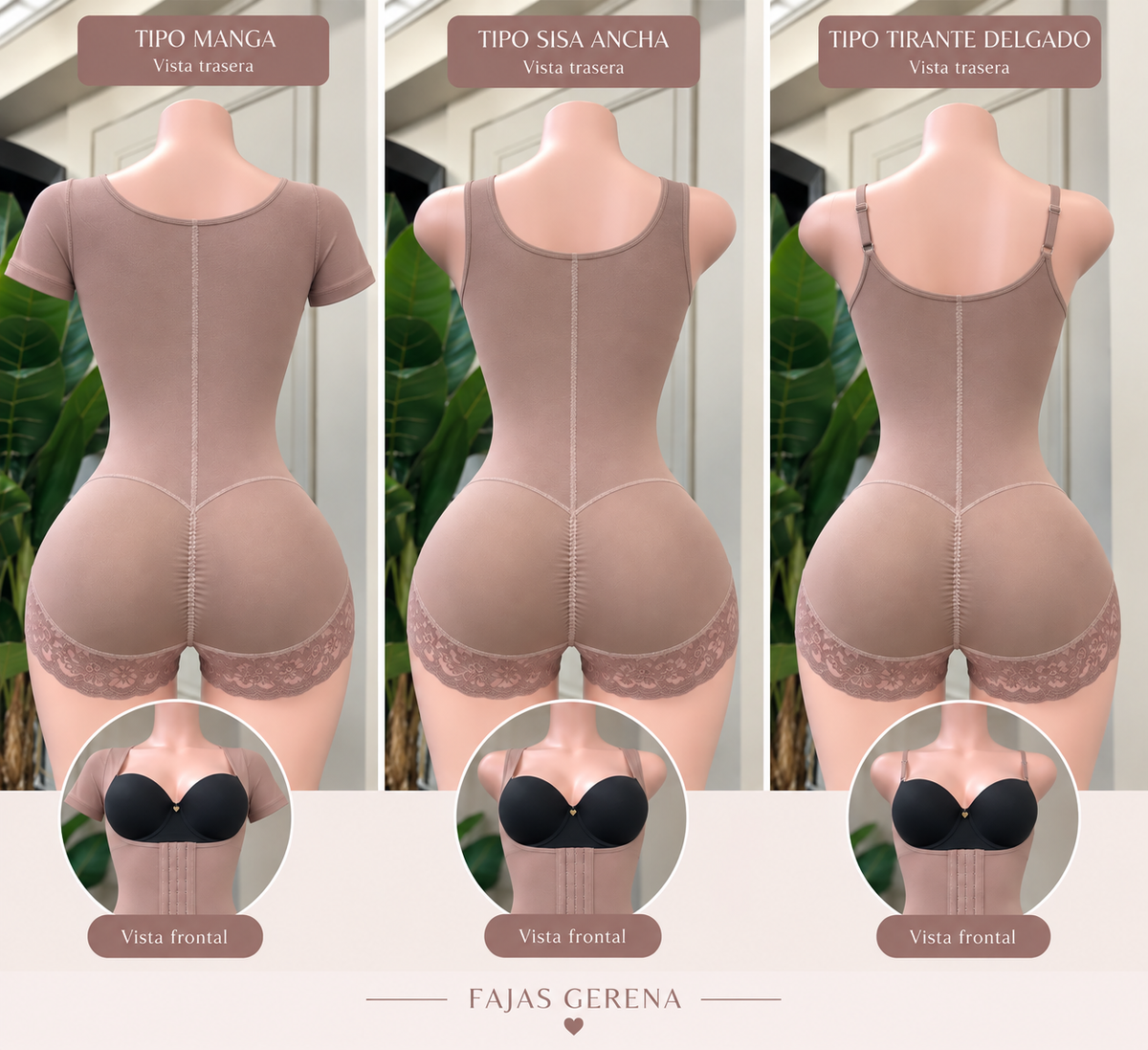 Faja Semicachetera Broches