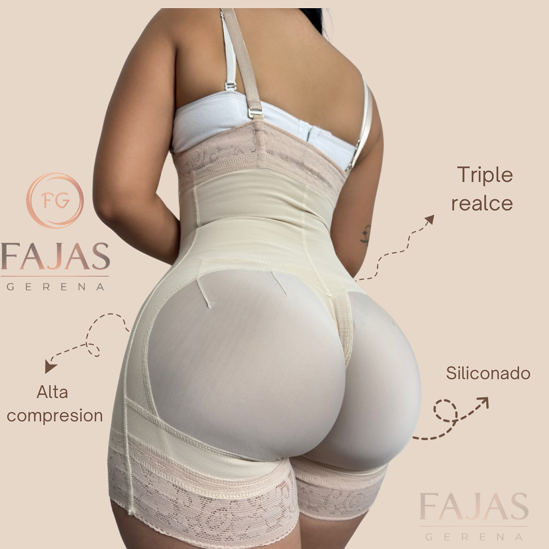 Faja Strapless con Broche Frontal